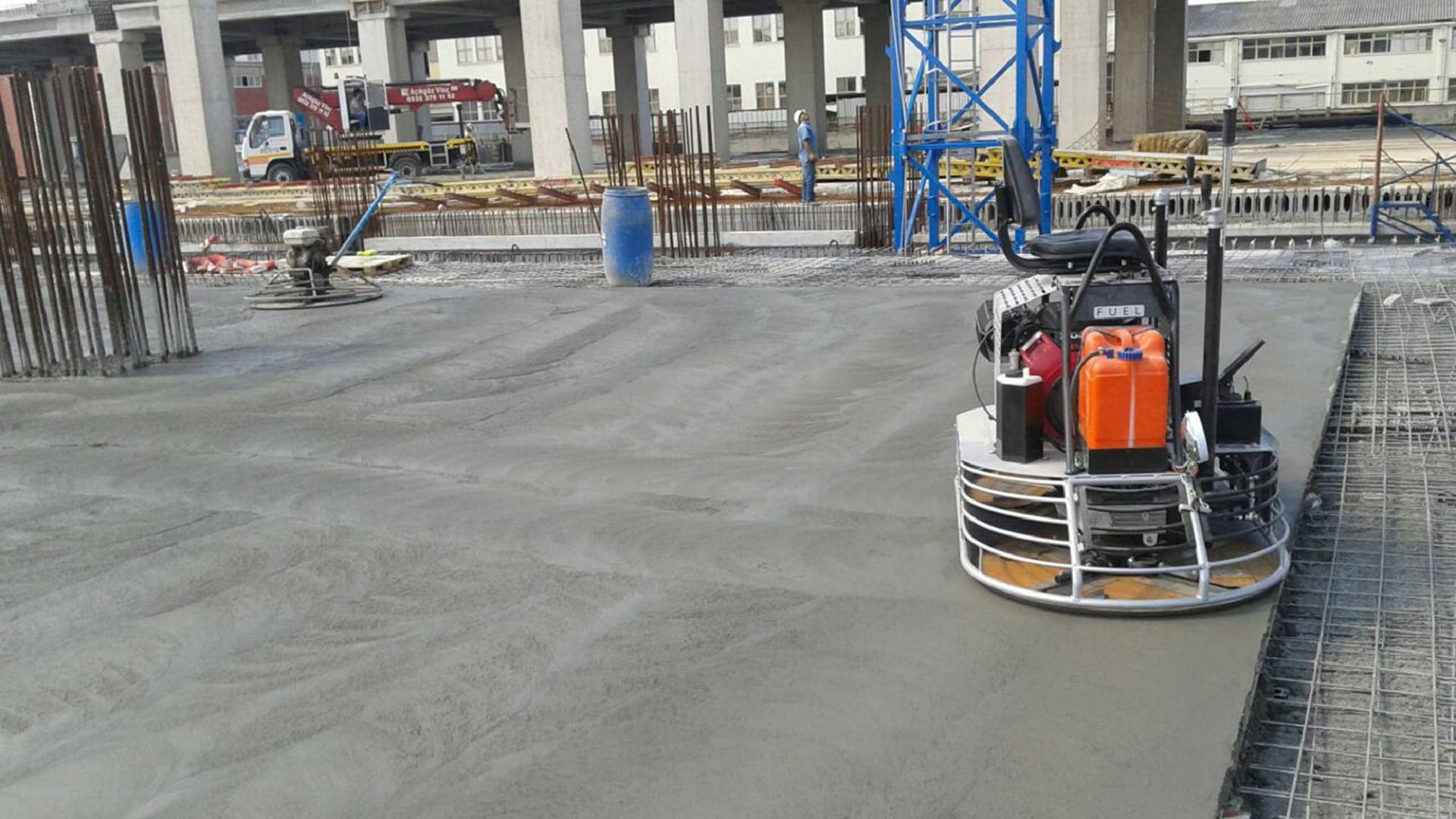 Şap Beton Uygulaması